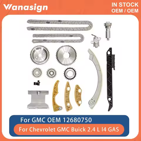 Engine Timing Chain Kit Fit 2.0 2.2 2.4 L For Chevrolet Buick GMC Malibu Equinox LE5 LE9 2.0L 2.2L 2
