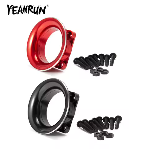 YEAHRUN Metal Motor ESC Cooling Channel Fan Cover for 3Racing Sakura D3 D4 XIS XI HSP YD 1/10 RC Spo