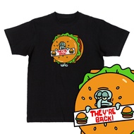 Taiwan Shipping Pure Cotton 10 Colors 丨 Octopus Brother Crab Castle Outfit Spongebob Squarepants Ame