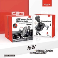 MOXOM MX-VS82 15W WIRELESS CHARGING AIR-VENT 360 DEGREE ROTATING CAR PHONE HOLDER