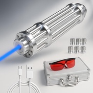 ปากกาเลเซอร์ไล่นกความเข้มสูง เลเซอร์แรงสูง Super Blue Laser จุดไฟติด Laser Pointer ปากกาเลเซอร์ เลเซ