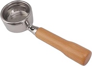 58mm Bottomless Portafilter with 2 Ears Solid Wood Handle Coffee Portafilter For GAGGIA For For Beec