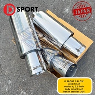 D Sport Special Order S flow Small size for K Car, Direct Import Japan. Best for all Kancil, Viva, A