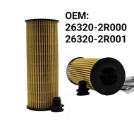 Oil Filter for Santa Fe Kia Carnival Sorento Genesis G80 OE 263202R000 263202R001