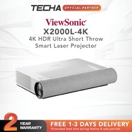 Viewsonic X2000L-4K | 4K HDR Ultra Short Throw Smart Laser Projector