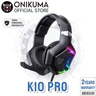 Onikuma K10 Pro PS4 Gaming Headset RGB LED Light Over Ear Headphones With Microphone