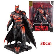 McFarlane Toys Batman The Movie Red Black Batman 30cm Action Figure  DC Multiverse Doll Toys Model