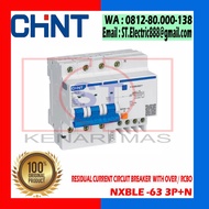 Rcbo Chint Nxble/ - 63 3P+Npole 40A Nxble63/ 4X40A/ 4X40/