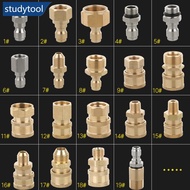 STUDYTOOL 1Pc 1/4" Quick Connect Coupler Adapter-Car Clean Washing Pressure Washer Connector H6I6