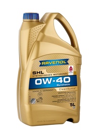 น้ำมันเครื่องสังเคราะห์แท้ 100% RAVENOL SHL 0W-40 Full Synthetic