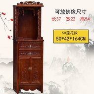 BW-6💚Mu Linxi Buddha Cabinet Clothes Closet with Door Altar Altar Altar Buddha Cabinet Cabinet Worship Statue Cabinet In