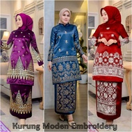 Baju Kurung Moden Embroidery