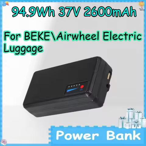 94.9Wh 37V 2600mAh Power Bank for BEKE\Airwheel Electric Luggage Suitable for Boarding High-quality 