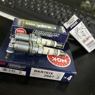 NGK BKR7EIX 2667 Iridium Alloy Spark Plug Magotan Tiguan New PASSAT Skodak Porsche Sagitar