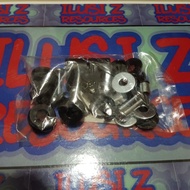 Suzuki RG RG110 RGS RGS110 RGV RGV120 Leg Shield Screw Set Skru set kepuk putih