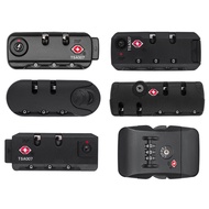 Customs Lock Luggage Combination Lock TSA15023 Customs Lock TSA007 Customs Fixed Lock Black