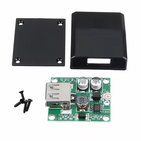Input 5-18V output 5V 2A Solar Power Bank USB Charge Voltage Controller Regulator For Mobile phone M