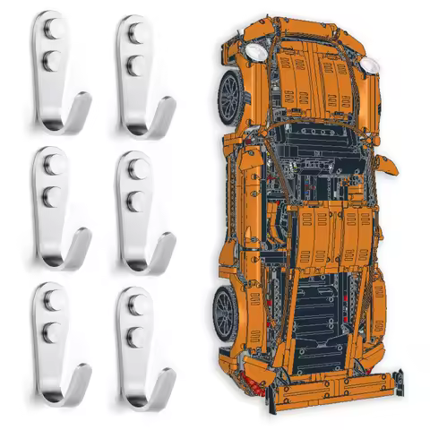 XGREPACK Goods Wall Mount Hook for Lego Technic Porsche 911 GT3 RS 42056 (42056 Wall Hook)