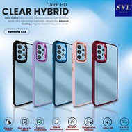 [WAREHOUSE SALE] Samsung A32 5G Hybrid Chrome Transparent Clear AntiShock Casing PREMIUM QUALITY