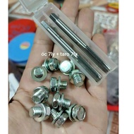 10 7mm screws in chain box, 10 7mm screws in chain box to fix lace