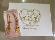 [只限順豐] 全新 絕版 Pokémon Precious Pokemon center Precious Wedding Pikachu 比卡超 結婚 公仔 鎖匙扣 結婚公仔 紀念品 正版 Wedd