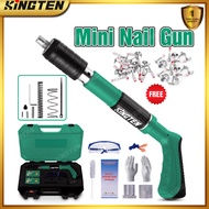 [HOT SHJKGKLC 104] 【5 Year Warranty】Manual Steel Nails Gun Tufting Gun Nail Gun Steel Rivet Gun Concrete Rivet Tool With 20 Nails Wire Fastening Nail Gun Concrete Rivet Tool Wall Anchor Pipe