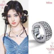 BLISS 2/4/6pcs/set Hair Braid Tubes, Metal Clips Hollow Out Silver Round Hairclasp, Side Clips DIY Y