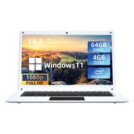 Generic 14.1'' Windows 11 Laptop, Intel Celeron N3450, 1920x1080 FHD IPS Display, Ultra Slim Noteboo