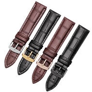 YIFILM 20mm Genuine Leather Watch Strap For Casio MTP-VD01D VT01L V101B MTP-V002 V004 V006 MTP-1303 1375 Men's Cowhide Watch Chain