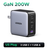 【Nexode】UGREEN GaN 200W USB C Fast Charger Adapter อะแดปเตอร์ for Laptop MacBook iPad iPhone 15 14 P