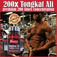 Royce Tongkat Ali 60 capsules 200X better Premium Formula Royce Premium Health Supplement Vitamin