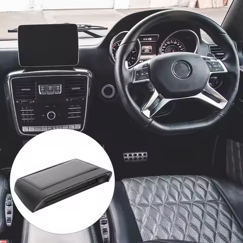 1Pcs Car Electronic Clock Solar Energy Charging High Precision Digital Thermometer Dashboard Clock V
