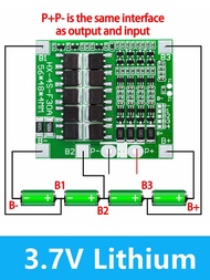BMS-Lithium Battery Charge Protection Board 4S 3.2V 3.7V 30A LiFePO4 12.8V 14.4V 18650 32650 Battery