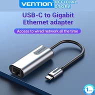 Vention C to Ethernet Adapter Network Card High Speed 1000Mbps USB C to to RJ45 Adapter For Iphone 1