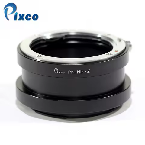 Pixco Lens Mount Adapter Ring for Pentax K PK Lens to Nikon Z Mount Camera PK-Nikon Z Z fc Z50II/Z5/
