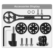 West Biking Carbon Integrated Bar fly Mounting Stem Handlebar Mount Holder Barfly GPS Bracket Comput