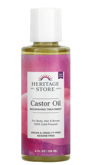 Heritage Store - 100%純冷榨蓖麻油 118毫升