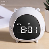 Good Rat Smart Alarm Clock Electronic Desk Clock Temperature Display Decor Gift
