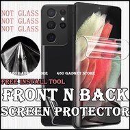 [Front &amp; Back] Vivo IQOO Neo5 S / IQOO Neo 5 SE / IQOO Neo5 / IQOO Neo3 5G / IQOO Neo Hydrogel Soft Screen Protector