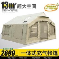【樂淘】戶外露營快速免搭建小屋帳篷野營可攜式大空間自動防雨水充氣式帳棚