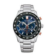 CITIZEN CA4486-82L ECO-DRIVE CHRONOGRAPH BLUE DIAL STAINLESS STEEL STRAP MEN'S WATCH