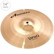 Arborea Viking แฉ / ฉาบ Crash 14" รุ่น VK-14 (แฉกลองชุด ฉาบกลองชุด 14"/36cm Bronze Cymbal)