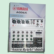 YAMAHA AG06X AUDIO MIXER 6 CHANNEL AG06 X AG 06X