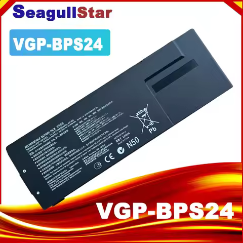New VGP-BPS24 Laptop Battery For Sony VAIO SVS13 SVS13123 SVS13125 SVS13126 VGP-BPL24 SVS13115 SVS13