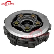 Kun สำหรับ Honda CRF230F CRF 230F CRF230 F ชิ้นส่วนคลัทช์ประกอบดุมกับแผ่นความดันแรงเสียดทานแบบกว้างจ