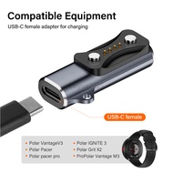 KYBD USB C Magnetic Charging Cable Power Converter Watch Charging Adapter for Polar Pacer /Pacer Pro