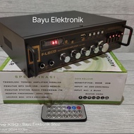 . Power Amplifier Subwoofer SC-111BT Amplifier Bluetooth Streo Karaoke Mp3 Player Radio FM FYI