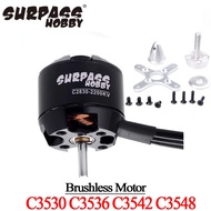 LEBIHKAN HOBI C3530 C3536 C3542 C3548 Motor Tanpa Brushless Motor 14Tiang dengan Aksesori untuk Pesa