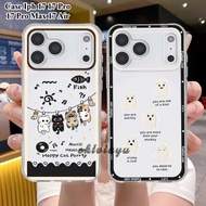 HP Clear Case Latest Iph 17 Pro Maxhp 2025 Special Silicone Softcase/ Iph 17 Pro Max N 1547