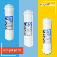 Dr. Kurin Water filter - Budget pack (3 Stage)